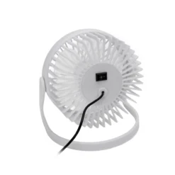 Platinet PTF322 USB Tischventilator Weiß kompakt