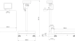 Plattformwaage PCE-SD 60C