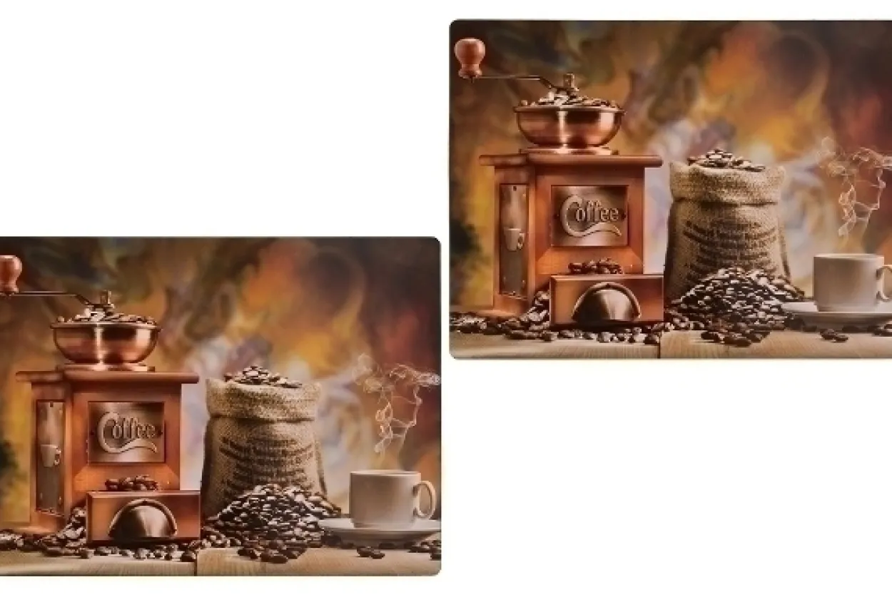 Platzset 'Kaffee' , 2-tlg. Set