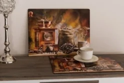 Platzset 'Kaffee' , 2-tlg. Set