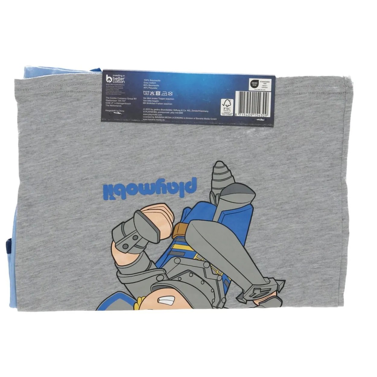 Playmobil 2er Pack Unterhemd – Baumwollshirts für Jungs, Größe 110/116