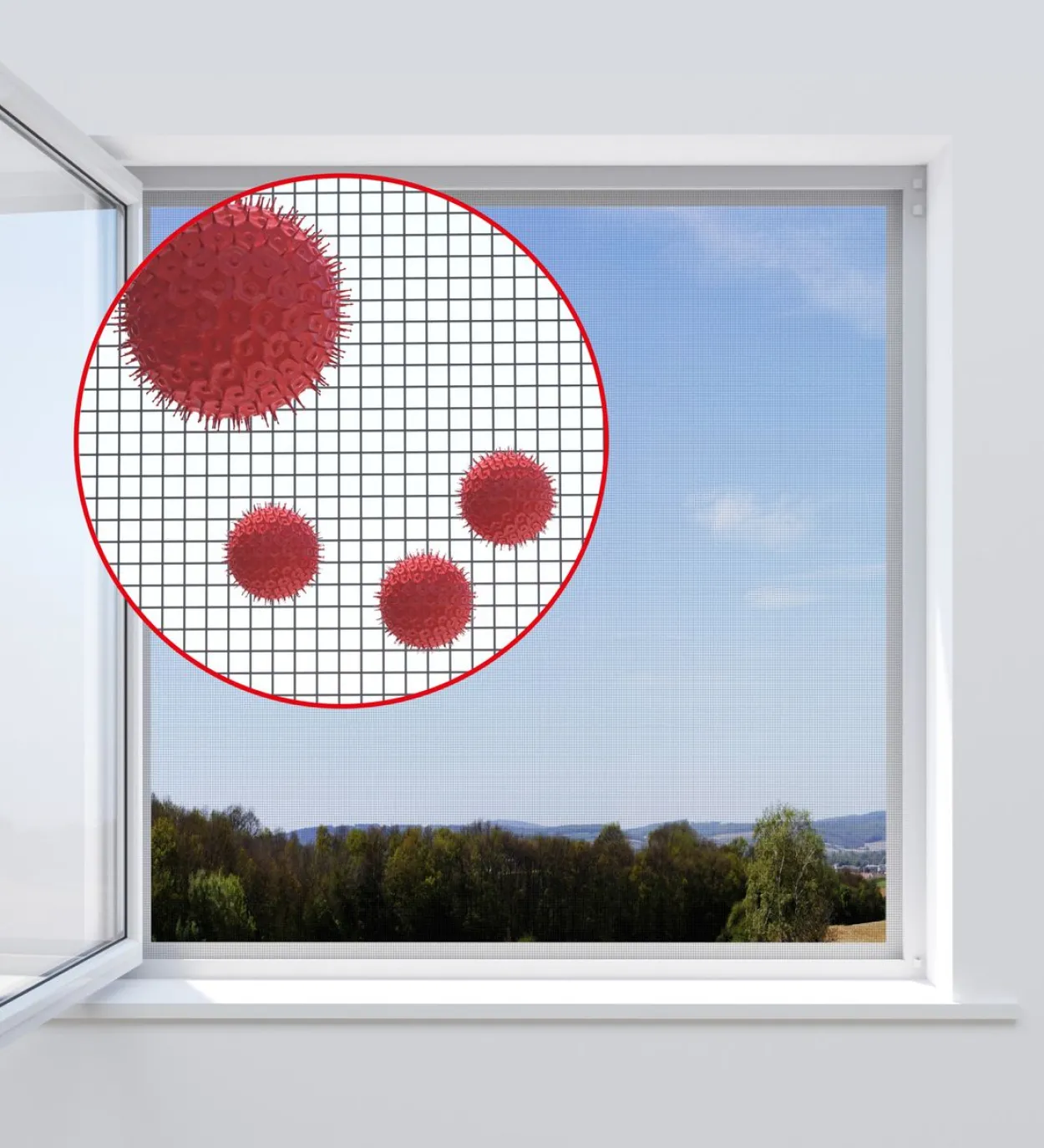 Pollen-Stop 120x150cm Rolle