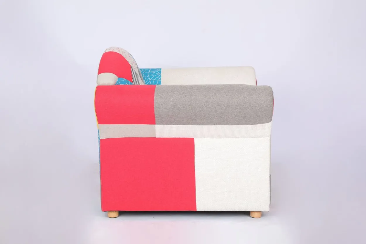 Polstersessel Loretta, ca. 110 x 84 x 84 cm – Bunt