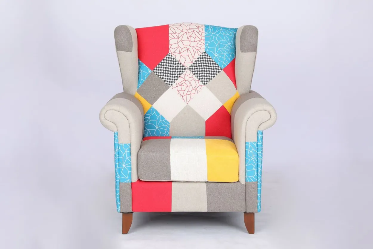 Polstersessel Loretta, ca. 86 x 81 x 105 cm – Bunt