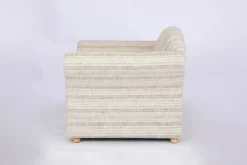 Polstersessel Loretta, ca. 110 x 84 x 84 cm – Grau