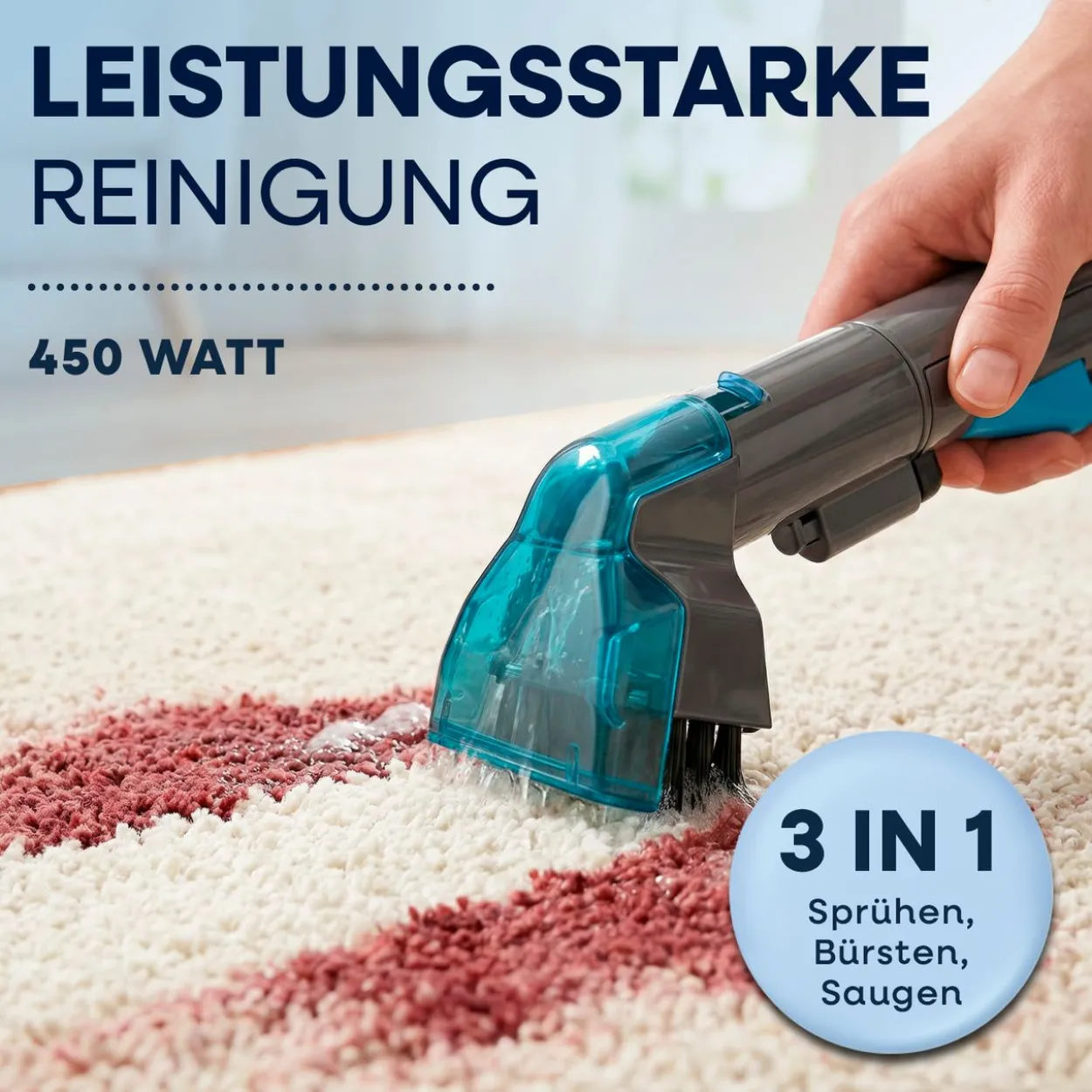 Polster & Teppichreiniger 450 W