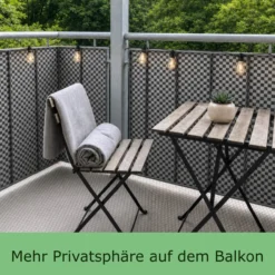 Polymesh Sichtschutz Balkon 300 x 90 cm