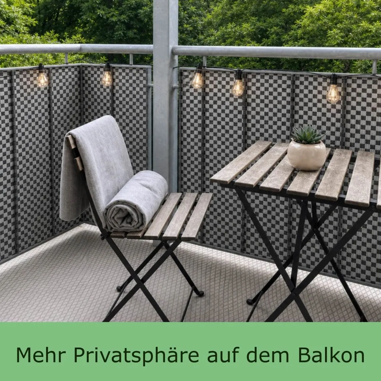 Polymesh Sichtschutz Balkon 300 x 90 cm