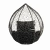 Polyrattan Hängesessel CIELO - Schwarz nur Korb