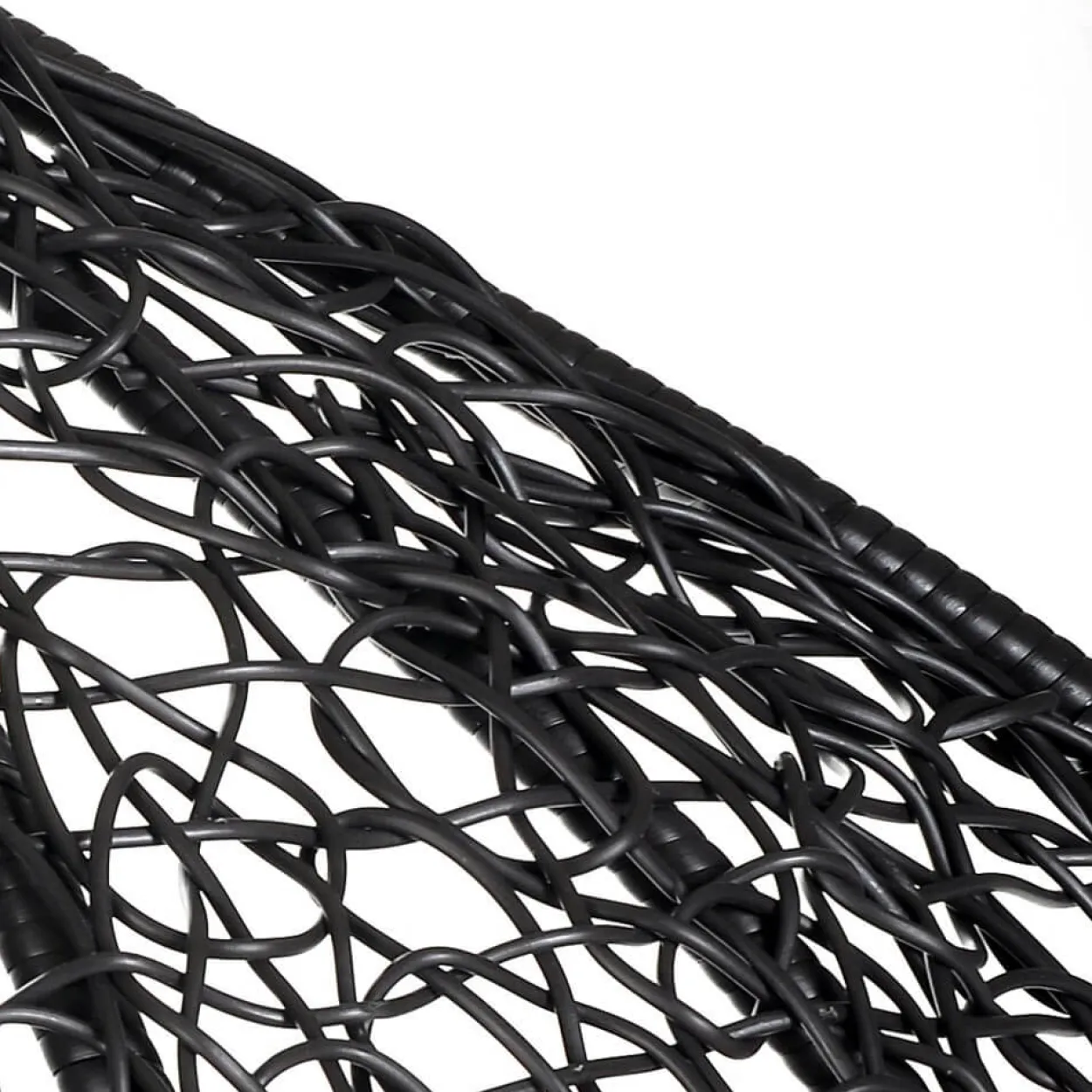 Polyrattan Hängesessel CIELO - Schwarz nur Korb