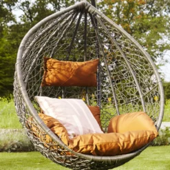 Polyrattan Hängesessel CIELO - Kissen
