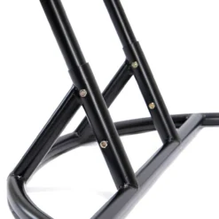 Polyrattan Hängesessel TWIN grau - inkl. Regenabdeckung