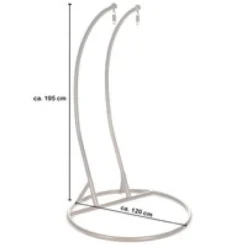 Polyrattan Hängesessel TWIN - Nur Gestell