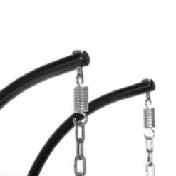 Polyrattan Hängesessel TWIN - Schwarz
