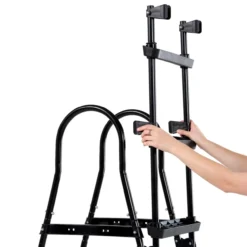 Poolleiter für Rahmenhöhen von 91-107 cm - schwarz