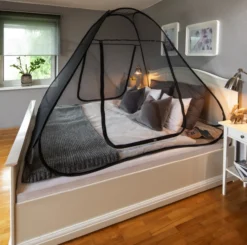Pop-Up Mosquitonetz 160x220cm Anthrazit