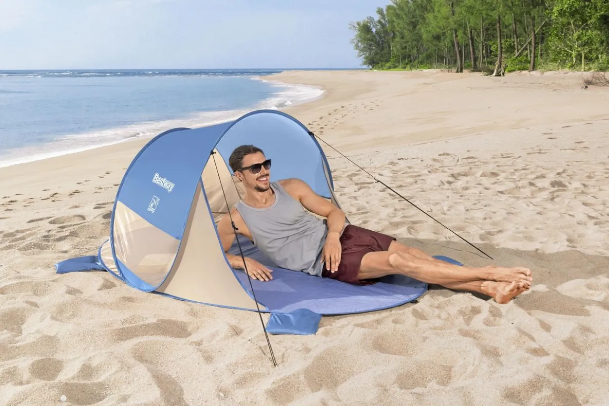 Pop-Up Strandmuschel Beach Quick 2 200 x 120 x 90 cm