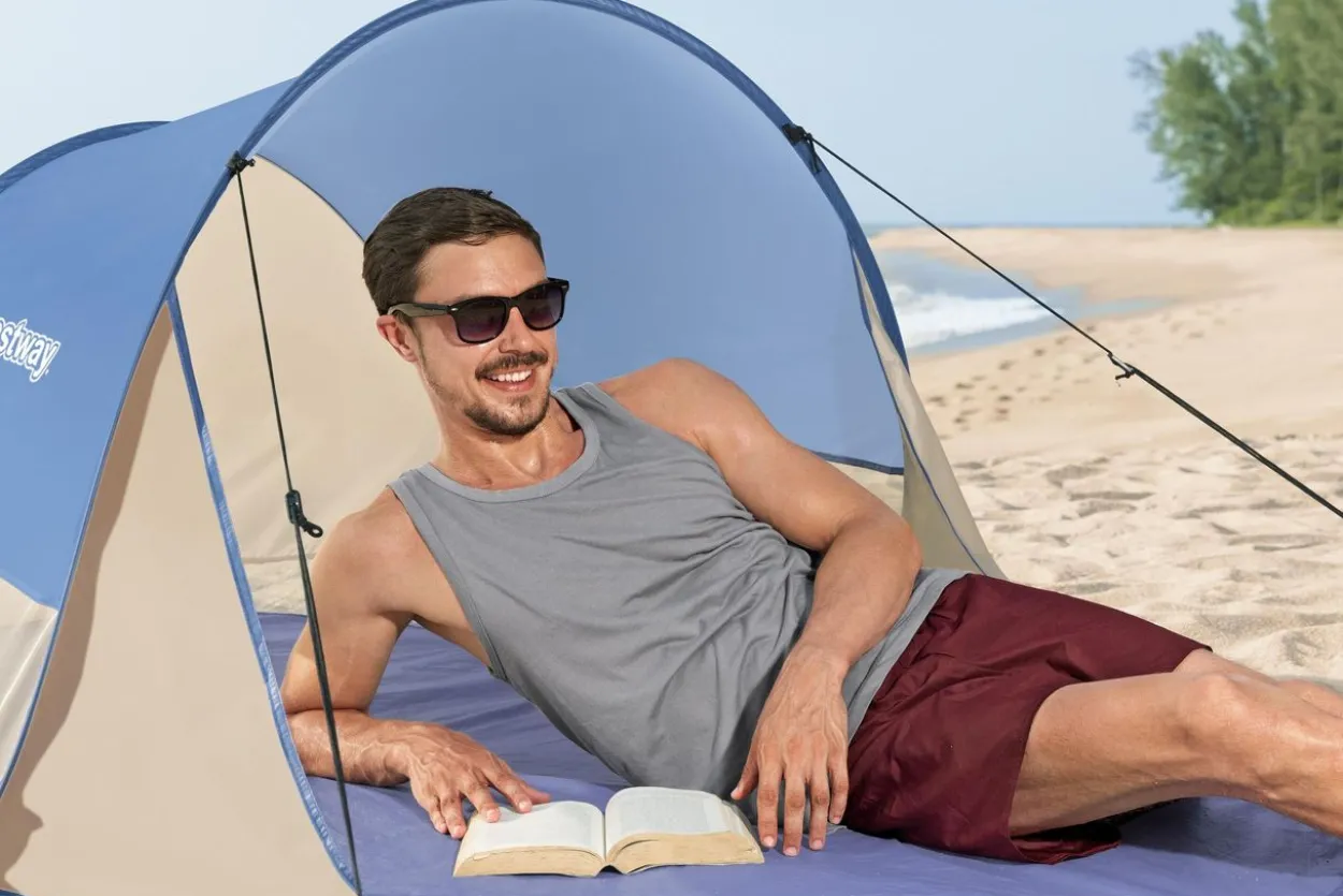 Pop-Up Strandmuschel Beach Quick 2 200 x 120 x 90 cm