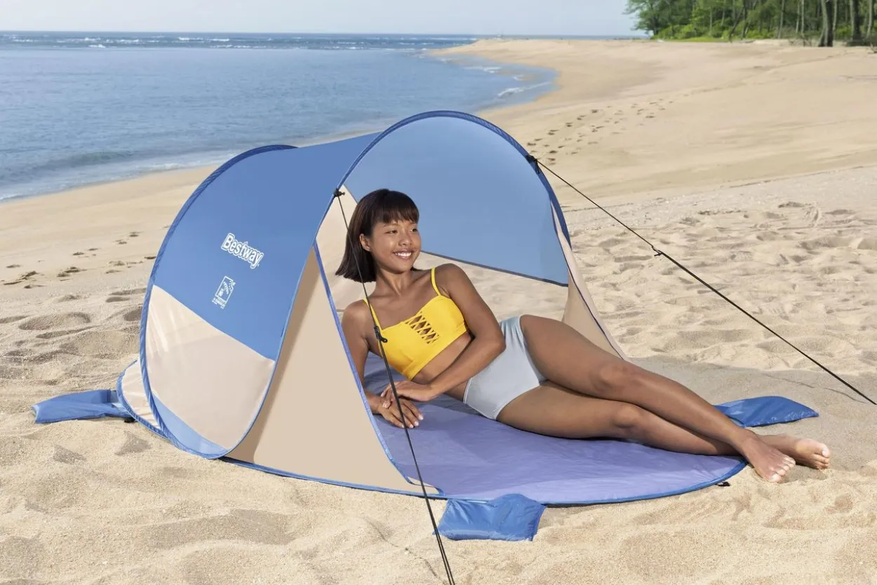 Pop-Up Strandmuschel Beach Quick 2 200 x 120 x 90 cm