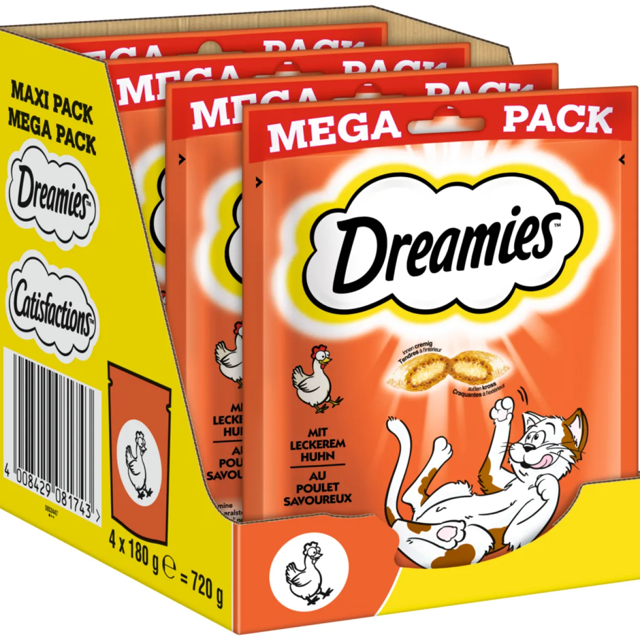 Portionsbeutel Mega Pack mit Huhn 180g