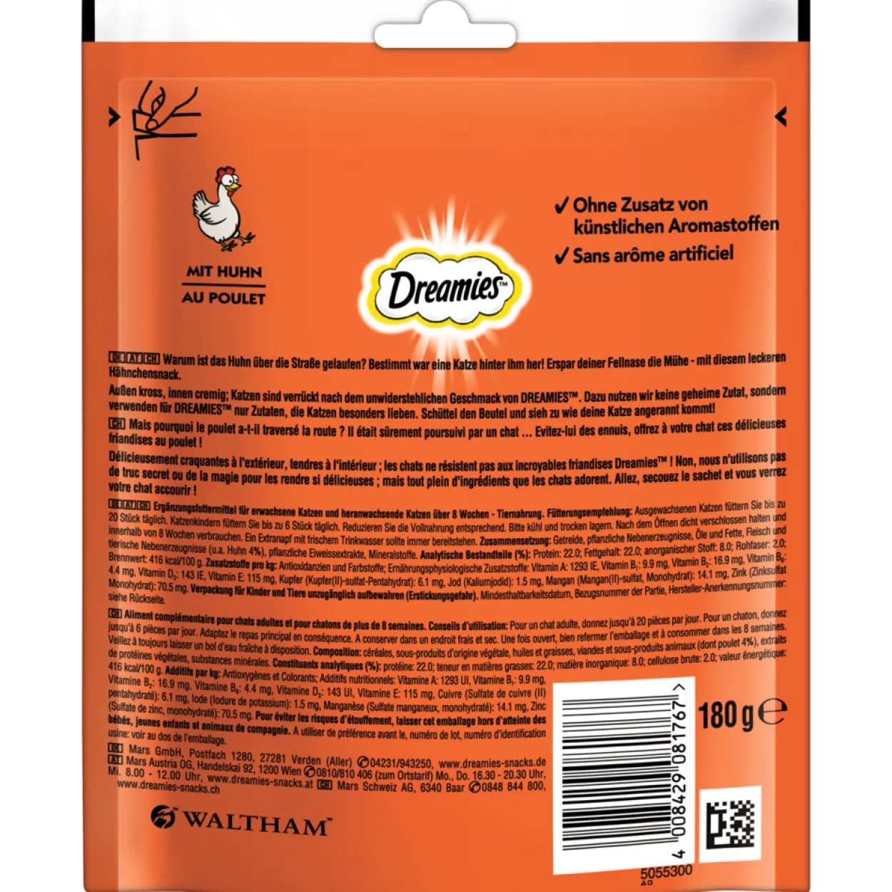 Portionsbeutel Mega Pack mit Huhn 180g