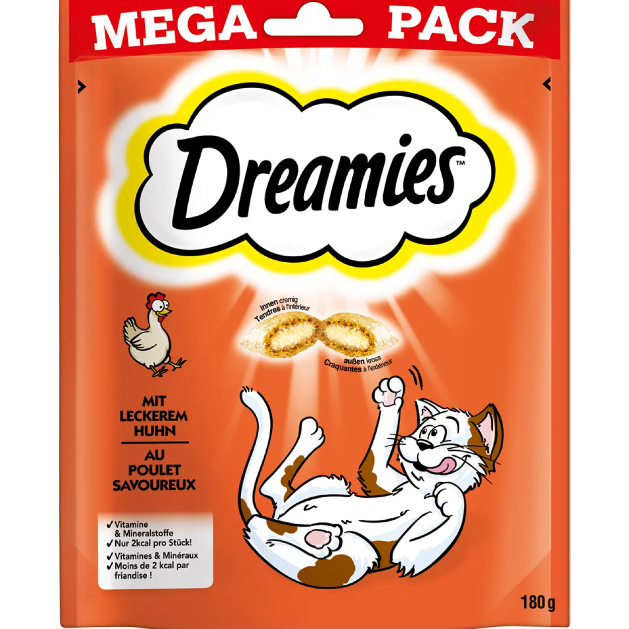 Portionsbeutel Mega Pack mit Huhn 180g