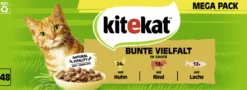 Portionsbeutel Multipack Bunte Vielfalt in Sauce 3 Varietäten 48 x 85g