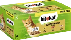 Portionsbeutel Multipack Bunte Vielfalt in Sauce 3 Varietäten 48 x 85g