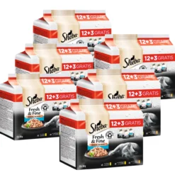 Portionsbeutel-Multipack "Fresh & Fine" in Sauce 12 x 50g + 3 x 50g - 6er Set