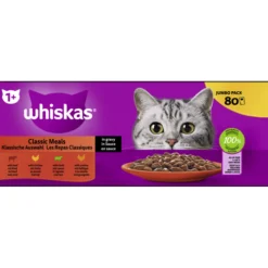 Portionsbeutel Multipack Jumbo Pack 1+ Klassische Auswahl in Sauce 80 x 85g