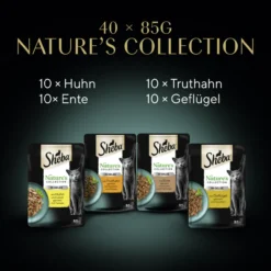 Portionsbeutel Multipack NATURE'S COLLECTION Geflügel Variation in Gelee 40x85g