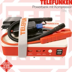 Powerbank mit Kompressor TPK 10