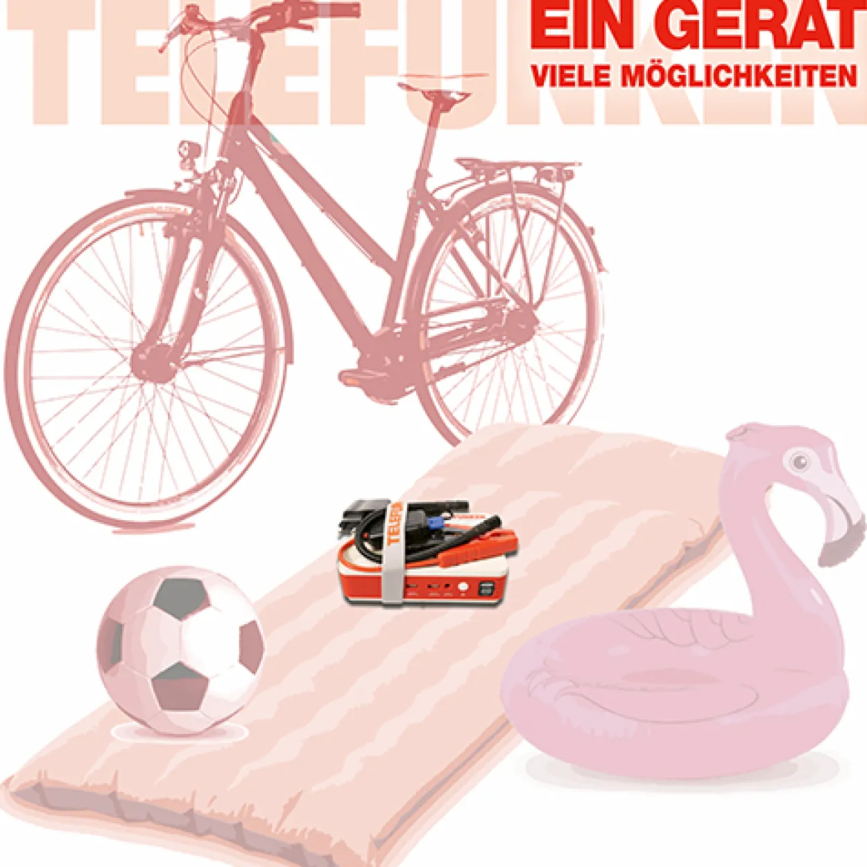 Powerbank mit Kompressor TPK 10