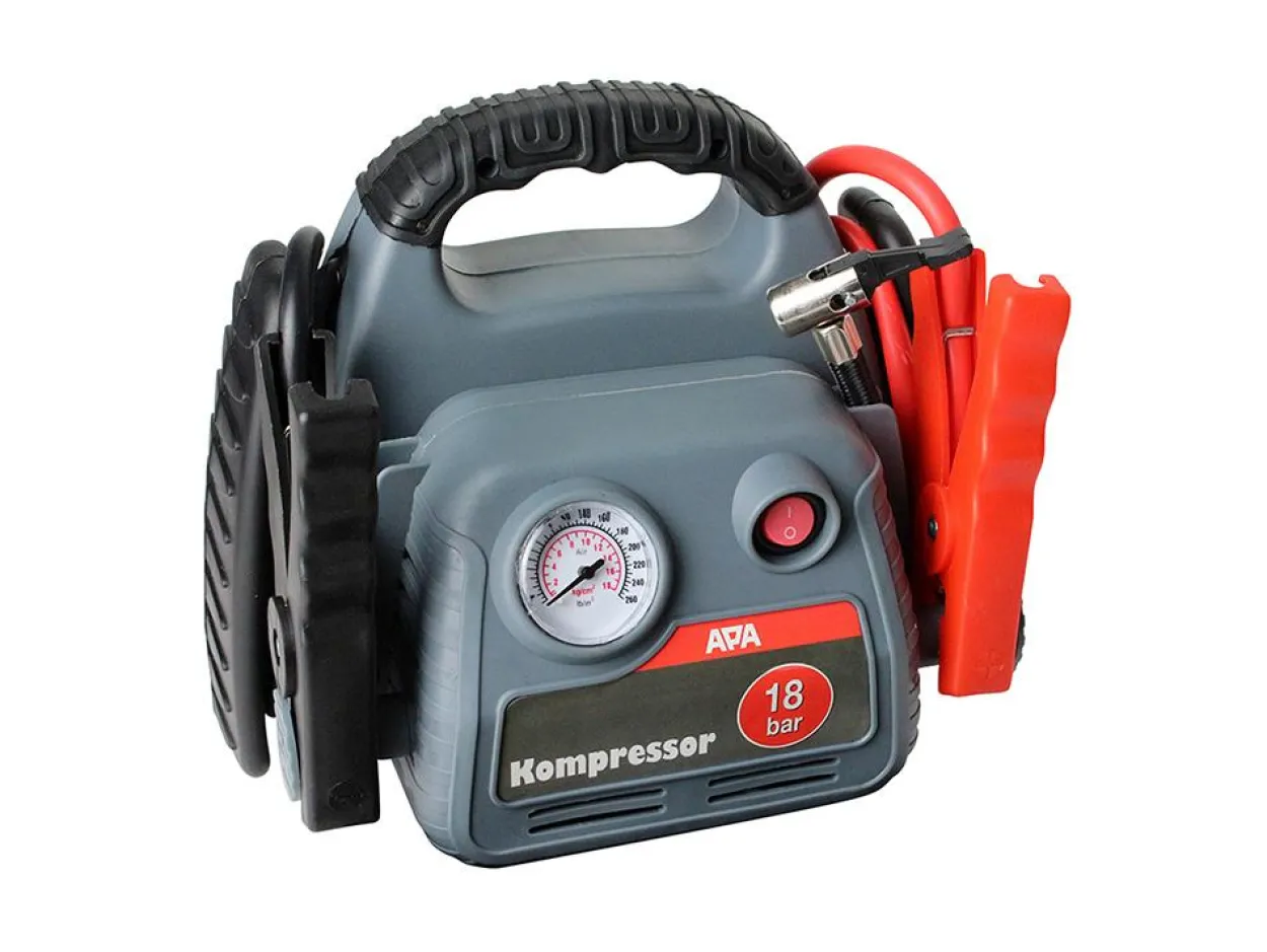 Powerpack m. Kompressor 18Bar,max 500A Starthilfe