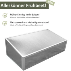 Premium Frühbeet aus Aluminium
