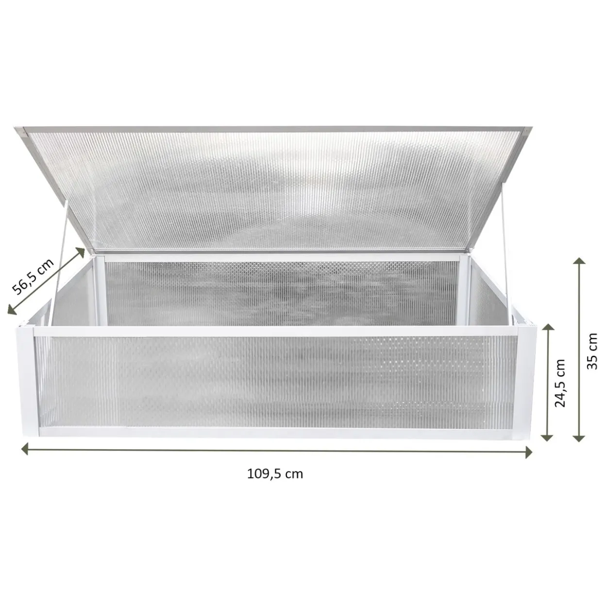 Premium Frühbeet aus Aluminium