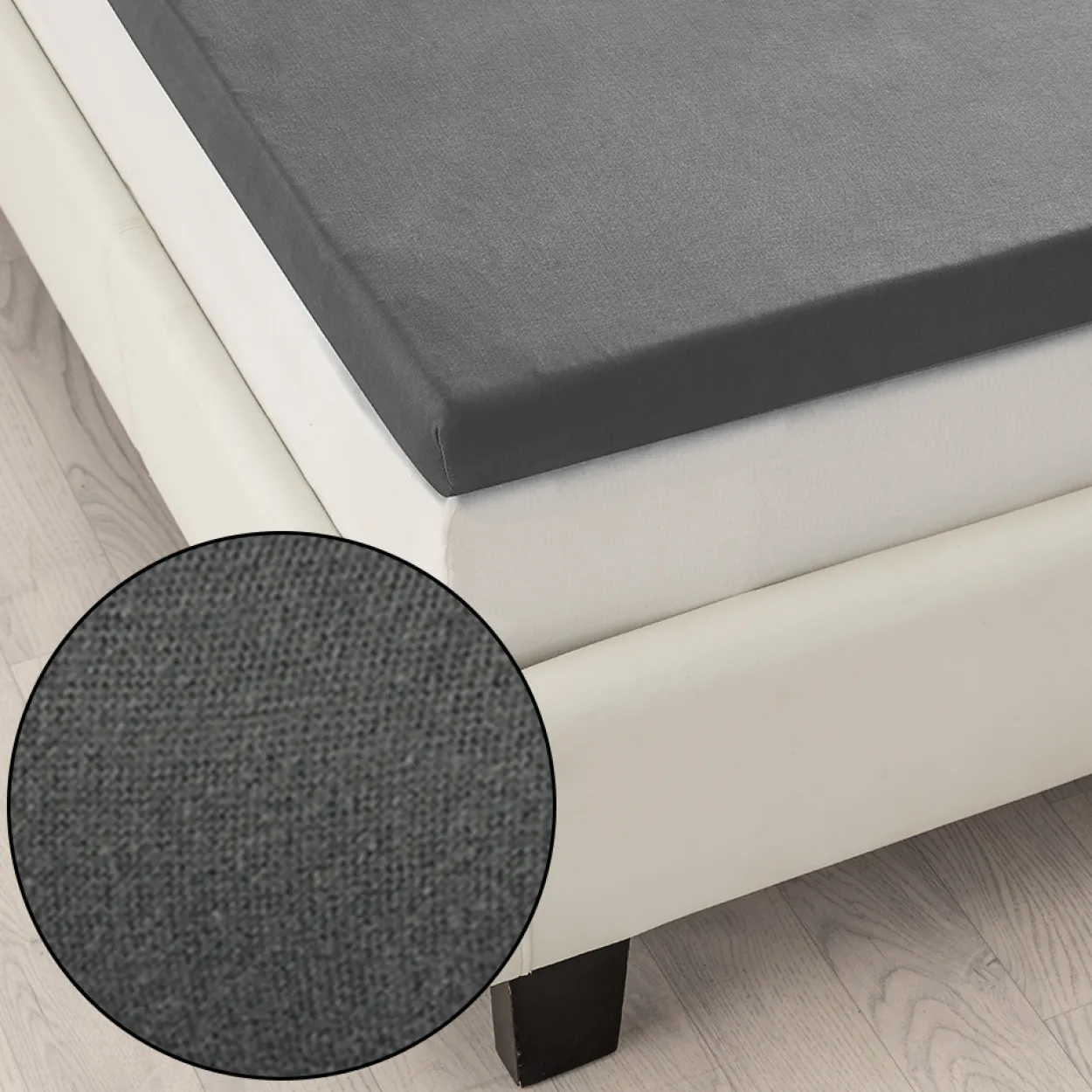 Premium-Jersey-Spannbetttuch für Topper oder Boxspringbett