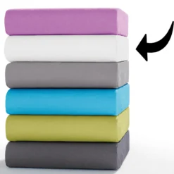 Premium-Jersey-Spannbetttuch - ca. 140 - 160 x 200 cm