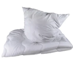 Premium Steppbettdecken Set mit Kopfkissen 135 x 200cm