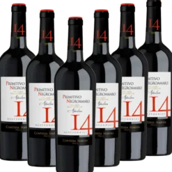 Primitivo Negroamaro Puglia IGT "14" Contessa Marina Italien halbtrocken - 6er Karton
