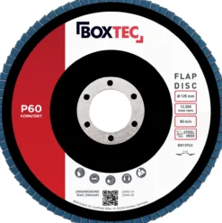 Profi-Fächerscheiben BLAU 125mm INOX Lamellenscheiben Schleifscheiben 10er Pack P60