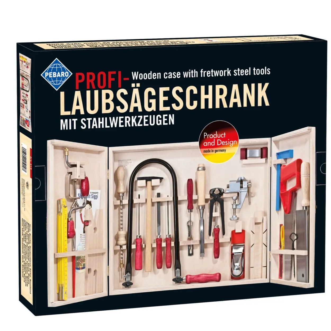 Profi-Laubsägeschrank, 33 Teile