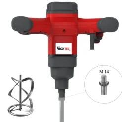 PROFI Rührwerk TOP PRO Mixer mit Softstart, inkl. Rührquirl, 1200 W, 1-Gang