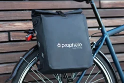 Prophete Seitenpacktasche/Rucksack, 100 % wasserdicht, reflektierende Elemente