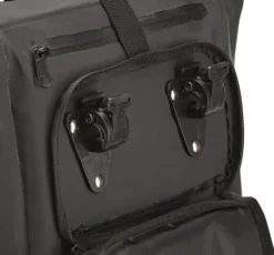 Prophete Seitenpacktasche/Rucksack, 100 % wasserdicht, reflektierende Elemente