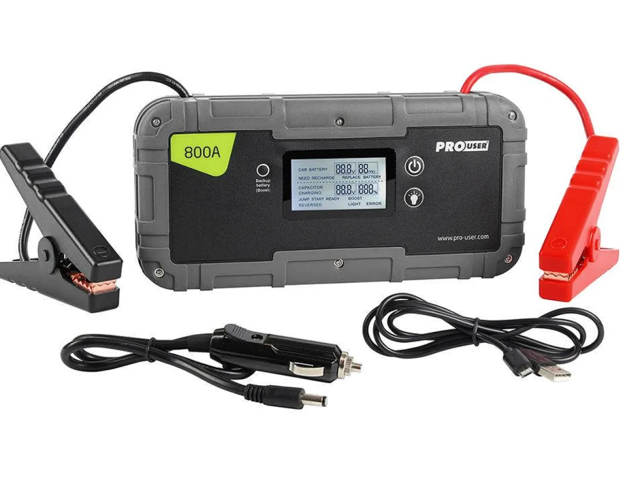 PROUSER Super Kondensator Jump Starter 800 A