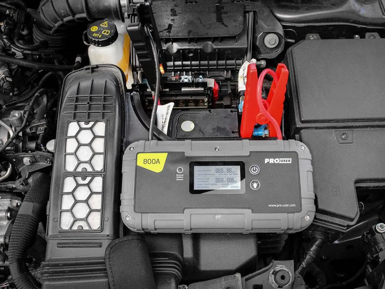 PROUSER Super Kondensator Jump Starter 800 A