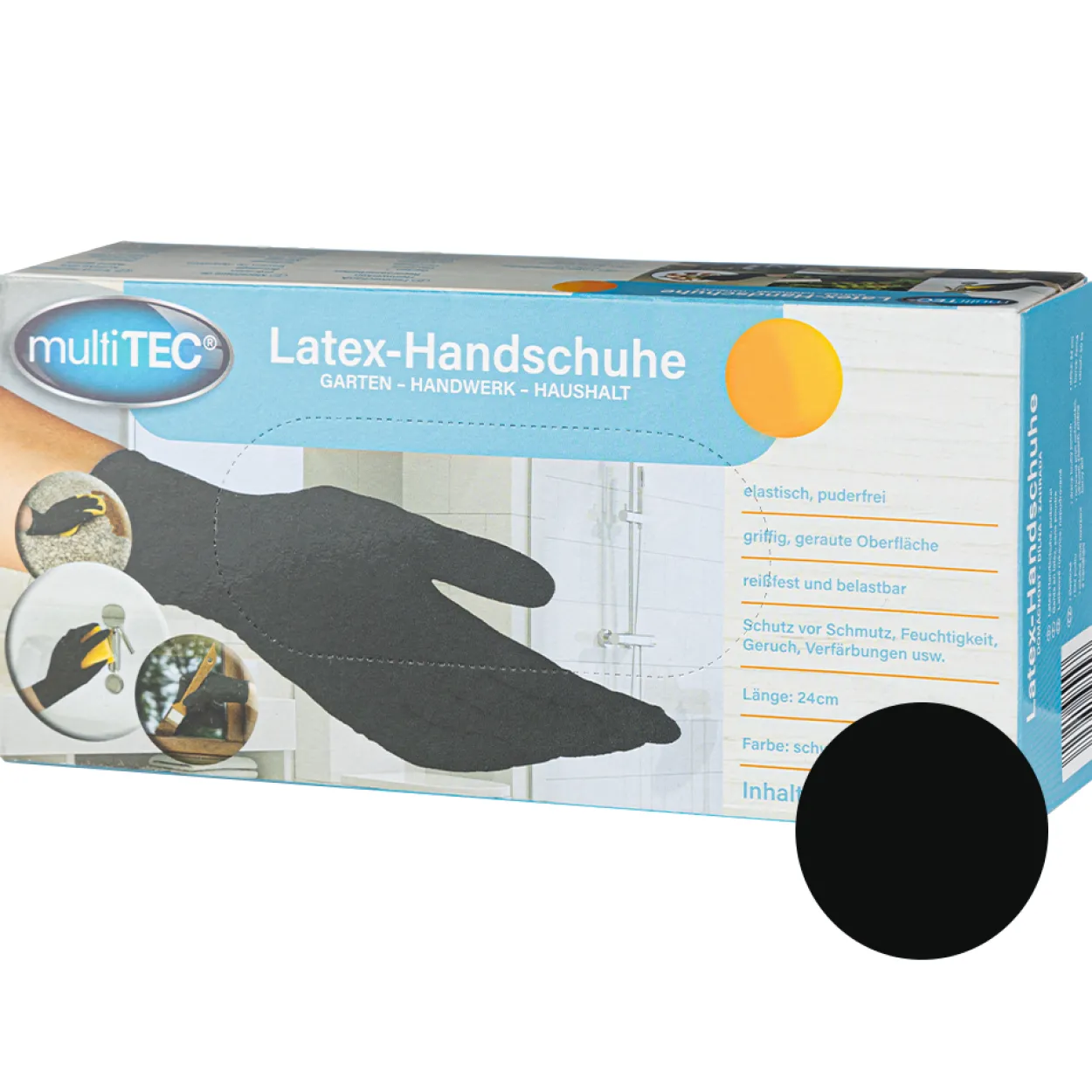 Puderfreie Latex-Handschuhe 50er
