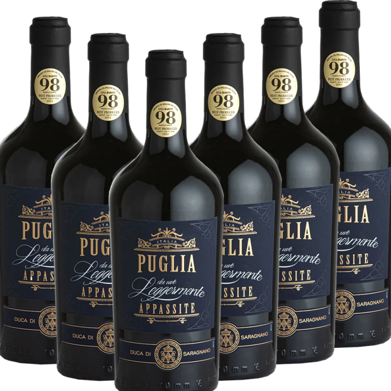 Puglia Rosso IGT da uve Leggermente - 6er Karton