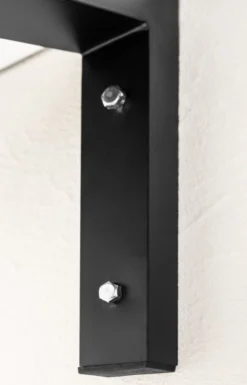 Pultvordach mit Polycarbonatplatte Dany aus Aluminium & PC, ca. 150 x 98 x 34,5 cm